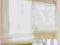 AD189* Zasłona roleta biel zieleń 45x140 HEINE