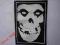 SKULL - MISFITS  naszywka, sitodruk ! punk rock