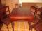 Secesja stół+krzesła