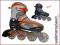 ROLKI KID AllRight (35-38) ABEC-7 DWA KOLORY