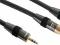 Profesjonalny kabel 2xCinch / Jack3.5 5m HCK97045