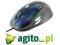 Mysz Modecom MC-907 1600 Dpi USB czarno-niebieska