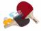 PING PONG TENIS STOŁOWY RAKIETKI PIŁKI MX152