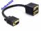 Adapter VGA -> 2 x VGA Delock FVat B-stok