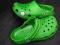 na EURO z PIŁKĄ klapki sandałki CROCS M2 W4 21cm