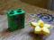 Lego Duplo - klocek z nadrukiem + kwiatek
