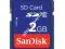 Karta SANDISK SDHC 2GB 6MB zapis/odczyt SUPER CENA