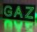 REKLAMA LED ZEWNĘTRZNA GAZ 74x30,5 cm PROMOCJA
