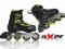Łyżworolki regulowane aXer control ABEC7 Carbon !!