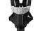 BabyBjorn  ACTIVE BABY BJORN czarno - srebrne