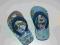 Klapki basenowe, plażowe rekin