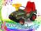 Jeździk JEEP Teddy Toys z  oparciem +KLAKSON green