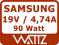 SAMSUNG - FIRMOWY ZASILACZ - 19V 4,74A - GW12 - FV