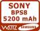 Sony BPS8 - 5200 mAh FV - NIE wymaga zmiany biosu