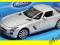 MERCEDES SLS AMG SREBRNY MODEL 1:24 WELLY KOLEKCJA