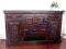 Piękna masywna komoda  lity MAHOŃ rzeźbienia OKAZJ