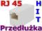 Przedłużka łącznik RJ45 Kat5e lan ethernet adapter