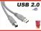 NOWY KABEL USB THOMSON NAJDŁUŻSZY - - - - - - 7,5m