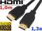 KABEL HDMI - HDMI ver.1.3 GOLD FULL HD - 1m