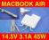 B zasilacz do MacBOOK AIR 45WAT fv gwr WARSZAWA