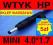 B KABEL WTYK KONCÓWKA HP MINI 210 z rzepem ORG