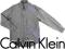 CALVIN KLEIN JEANS KOSZULA KRATKA SZARA LOGO 39 M