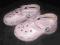CROCS PINK BALERINKI r 23 - 24 ,6 - 7 c