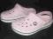 CROCS PINK r 27 - 28 ,10 - 11 c