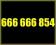 666 666 854 MEGA ZŁOTY NUMER PLAY SPRAWDŹ INNE FV