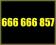 666 666 857 MEGA ZŁOTY NUMER PLAY SPRAWDŹ INNE FV