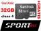 SanDisk microSD class4 32GB microSDHC + GRATIS