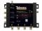 Multiswitch 5/4 Televes 5x4 ref.7136 + zasilacz