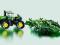 SIKU Traktor John Deere i zestaw do orki 1/87