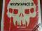 Resistance 3 naklejka na Sony PS3 nowa