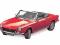 SUN STAR Fiat 124 Spider BS1 1970 (red) 1/18