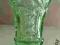 Piękny zielony wazonik do bukietów Art-Deco Niemen