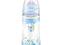 NUK BUTELKA 300ML BABY BLUE SMOCZEK SILIKONOWY 1 M