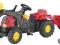 TRAKTOR ROLLY KID Z ŁYŻKĄ I PRZYCZEPĄ DWA KOLORY