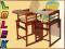 Krzesełko !6-36! Drewno kolor BARON DUŻE Lolek