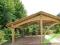 Wiata samochodowa, Carport na 2 auta , Zadaszenie