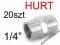 MUFA 1/4'' REDUKCJA 20szt GWINT WEWNĘTRZNY HURT