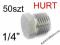 KOREK 1/4'' 50szt REDUKCJA DO PNEUMATYKI HURT