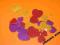 SCRAPBOOKING SERCA SAMOPRZYLEPNE Z BROKATEM 30 SZT