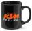 Kubek czarny KTM COFEE MUG BLACK PORCELANOWY