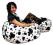 FOTEL ANIMALS PUFA PUFY WORKI SAKO TYGRYS PUFKA FP