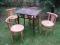 Komplet - Thonet, krzesła i stolik