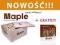 Drewniane klocki MAPLE 500szt skrzynia + GRATIS!!