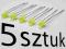 LD3002X5 DIODA LED DYFUZYJNA 3mm ŻÓŁTA 5 SZTUK