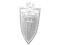 Odznaka Grunwaldzka w srebrnym kolorze