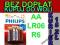 BATERIE BATERIA PHILIPS AA R6 LR06 LR6 POWERLIFE